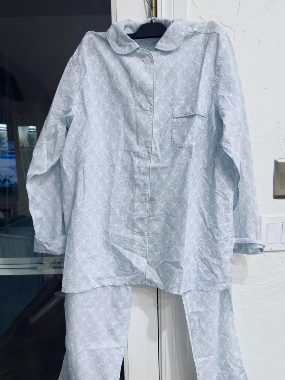Serena and Lily coastal Blue sandbar  Pajama Set